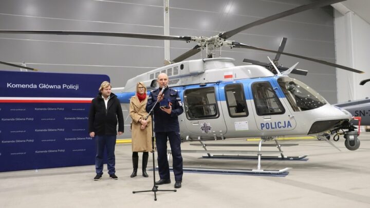 Nowe śmigłowce posłużą zwiększeniu bezpieczeństwa na polskich drogach