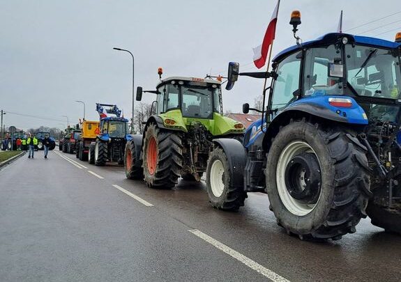 W najbliższą środę 20 marca br. rolnicy zablokują drogi!
