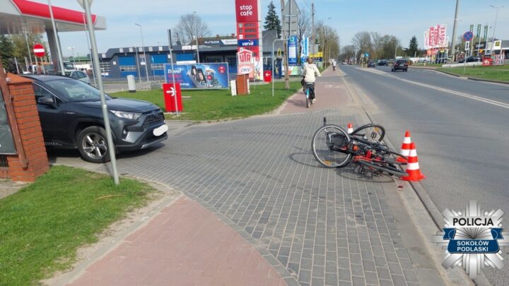 Potrącenie rowerzystów w Sokołowie Podlaskim